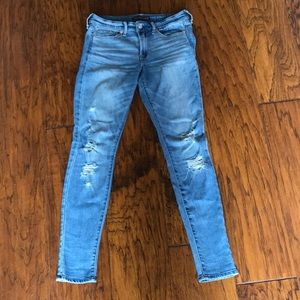 Light wash super soft denim